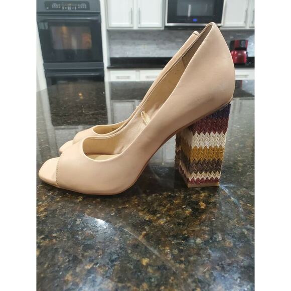 Katy Perry Pink Women's The Castie Chunky Open Toe Block Heeled Sandals US 11 - Picture 6 of 8